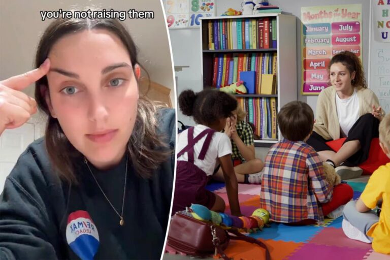 TikTokker slams moms who criticize her for daycare

