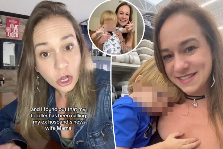 My toddler calls my new ex-wife 'mommy' -- husband allows it

